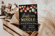 Printable Jingle and Mingle Christmas Invite