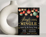 Printable Jingle and Mingle Christmas Invite