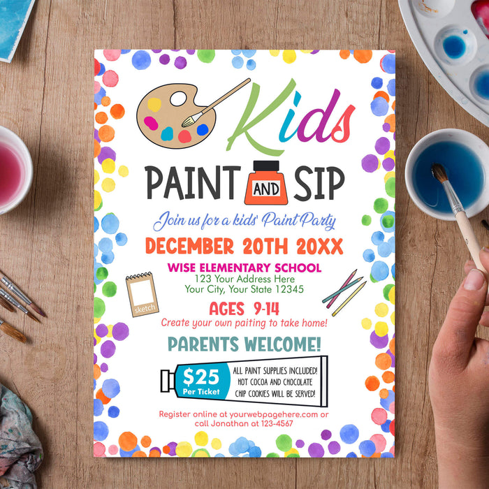 Paint Party Kits DIY Paint Party at Home Sip & Paint 