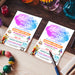 Kids Paint and Sip Flyer | Kids Party Painting Event Invitation Template