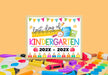 Customizable Kinder End of Year Sign Template | Last Day Of Kindergarten Poster