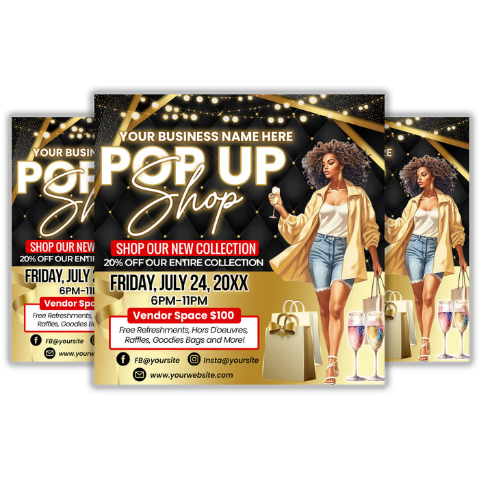 DIY Pop Up Shop Flyer Template | Boutique Shopping Sale Event Invite - Posh Park diy-pop-up-shop-flyer-template-boutique-shopping-sale-event-invite-posh-park