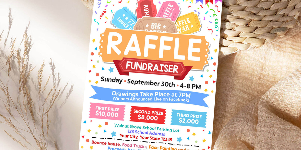 Car Raffle Poster Example Raffle Poster Template