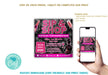 Sip and Shop Pop Up Flyer Template | Boutique Shopping Invitation Template