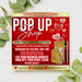 DIY Valentine's Day Pop Up Shop Flyer | Boutique Sip and Shop Event Invite