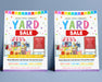 Customizable Yard Sale Flyer | Sale Event Flyer Template