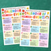 DIY School Calendar Of Events Template | Printable School Planner For Teacher