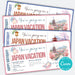 Japan travel boarding pass unique printable gift