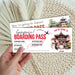 Editable travel pass Japan vacation gift