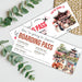 Printable Japan trip boarding pass souvenir