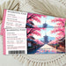 Surprise gift boarding pass for Japan travel