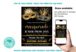 Customizable Masquerade Junior Prom Flyer | Masquerade Theme School Prom Invitation Template