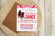 Mother and Son Valentine's Day Dance Flyer | School Dance Invitation Template