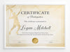 Customizable Tennis Certificate Bundle | Set of 3 Tennis Sport Award Certificate Template