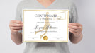 Customizable Basketball Participation Certificate Template for Boys | Basketball Sports Award