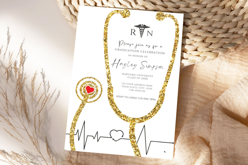 Nursing Pinning Ceremony Invitations
