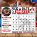 Editable wrestling fundraiser calendar template