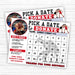 Wrestling team donation calendar template