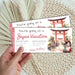 Editable vacation boarding pass Japan