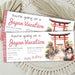 Japan boarding pass surprise travel ticket