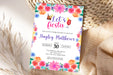 Customizable Lets Fiesta Baby Shower Invitation | Festival Themed Baby Shower Invite Template