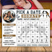 Pick a date to donate girls wrestling team calendar