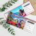 Japan travel boarding pass creative gift
