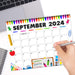 Back to School September 2024 Printable Calendar