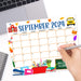 September 2024 Calendar for Back to School Theme Calendar Planner