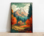 Printable Colorado Rocky Mountain Digital Wall Art | Nature Home Wall Decor