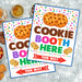 Cookie Booth Signage Bundle | Set of 8 Printable Signs