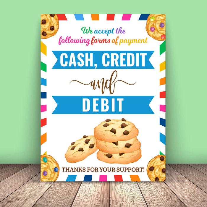 printable-we-accept-cash-credit-debit-payments-sign-pdf-cookie-scouts-poster-banner-sign-posh-park for Free Printable Credit Card Signs Printable We Accept Cash, Credit Debit Payments Sign | PDF Cookie Scouts Poster Banner Sign - Posh Park for Free Printable Credit Card Signs