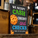  PDF Printable We Accept Payments Sign Cash Credit and Checks | Scouts Cookie Booth Sign