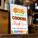 Printable Enjoy Your Cookies Thank You Signage | PDF Cookie Booth Sign