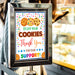 Printable Enjoy Your Cookies Thank You Signage | PDF Cookie Booth Sign