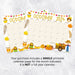 Cute Autumn Harvest October 2024 Calendar Printable