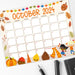 Autumn Harvest October 2024 Printable Calendar Design