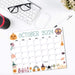 Cute Halloween October 2024 Calendar Download