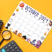 Whimsical October 2024 Halloween Calendar Template