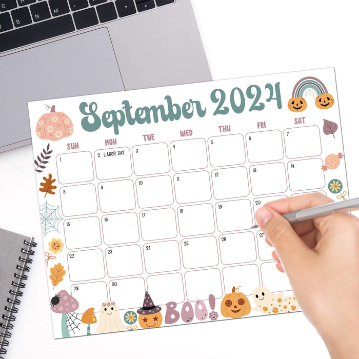 Halloween Decorations September 2024 Printable Calendar