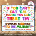 PDF Cookie Booth Sign Set | Printable We Accept Payments Sign Cash, Credit Debit, If You Can't Eat 'Em Treat 'Ema and Cookies Sold Here Sign