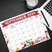 Printable September 2024 Calendar for Labor Day