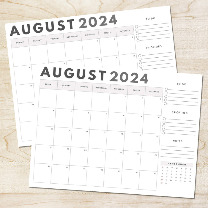 PDF 2024 August Minimalist Calendar | Printable Elegant Blank Monthly Calendar Planner - Posh Park pdf-2024-august-minimalist-calendar-printable-elegant-blank-monthly-calendar-planner-posh-park