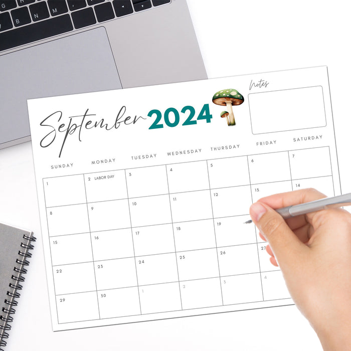 Simple September 2024 Minimalist Calendar Printable