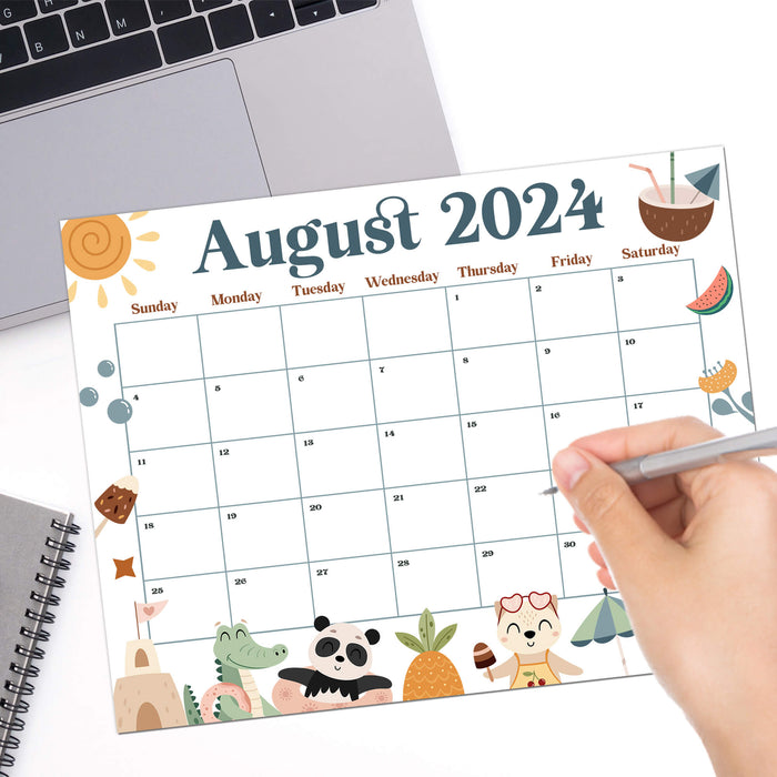 PDF Boho August 2024 Summer Animals Calendar | Printable Summer Animals Theme Planner - Posh Park pdf-boho-august-2024-summer-animals-calendar-printable-summer-animals-theme-planner-posh-park