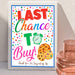 Printable Cookie Last Chance To Buy Signage | PDF Cookie Booth Sign