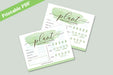 PDF Plant Care Card Plant Card | Printable Multi Use Plant Care Sheet