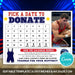 Wrestling team fundraising calendar printable