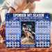 Editable Baseball Pick a Date Calendar for Fundraising Events