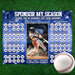 Editable Baseball Pick a Date Calendar for Fundraising Events